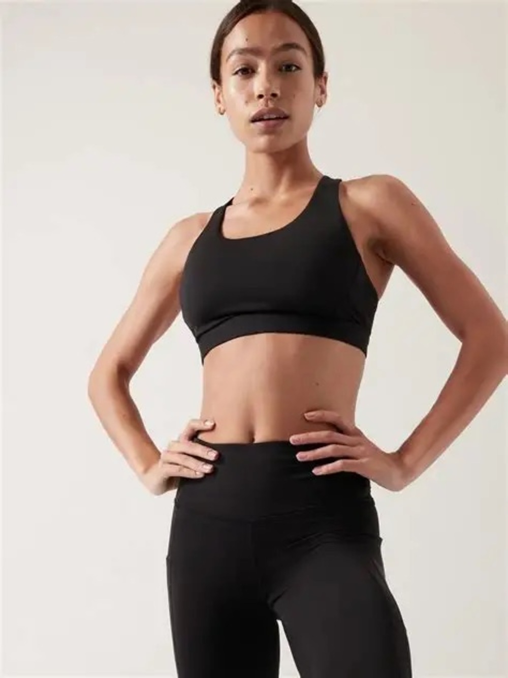 Brand new: Athleta Sports Bra in Black - M